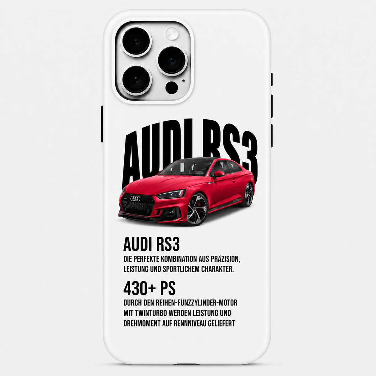 Hülle do Audi RS3 8V marki My Store 3, chroniąca karoserię i detale samochodu, wykonana z wysokiej jakości materiałów