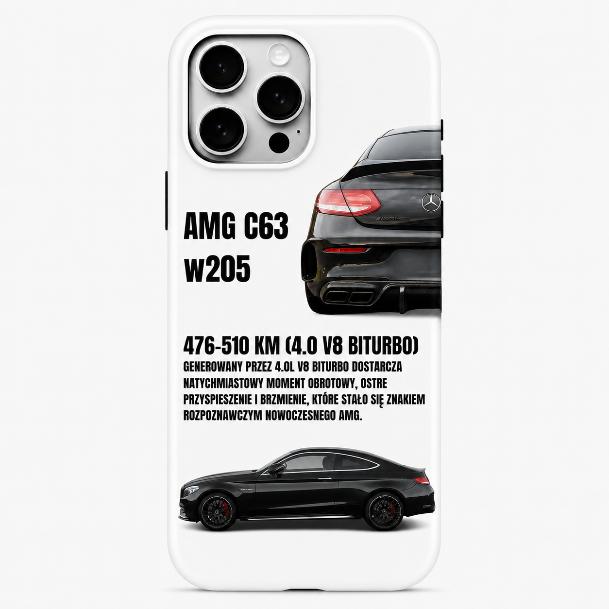 MERCEDES-BENZ C63 W205 HÜLLE