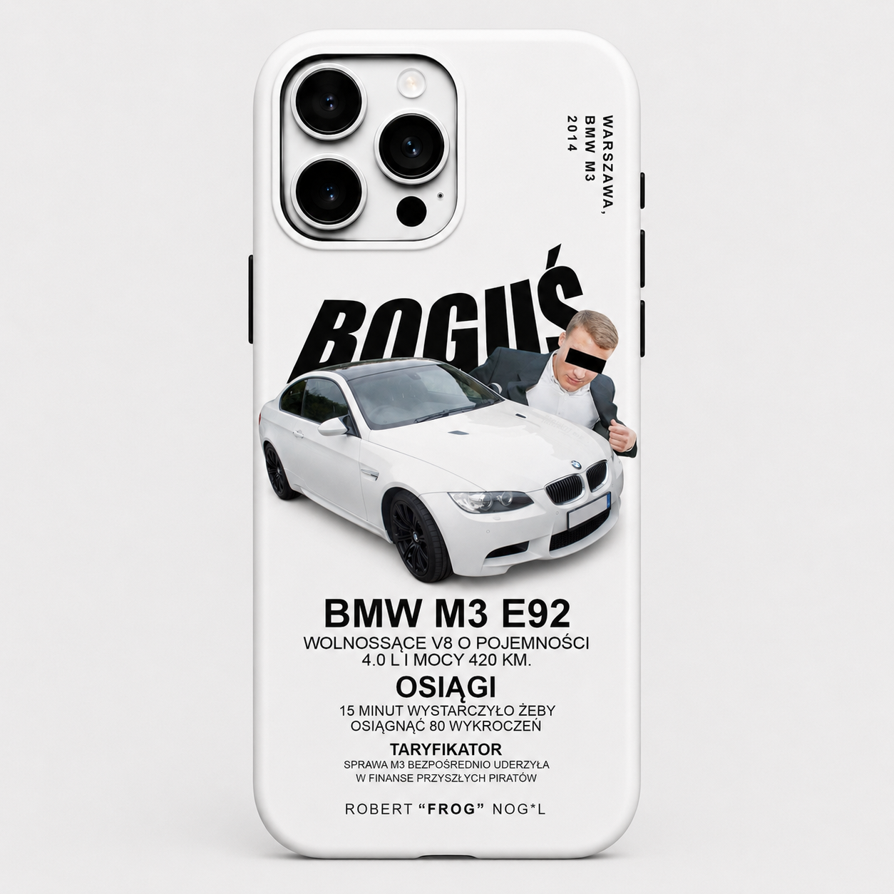 BMW M3 E92 "BOGUŚ" EDITION HÜLLE V2